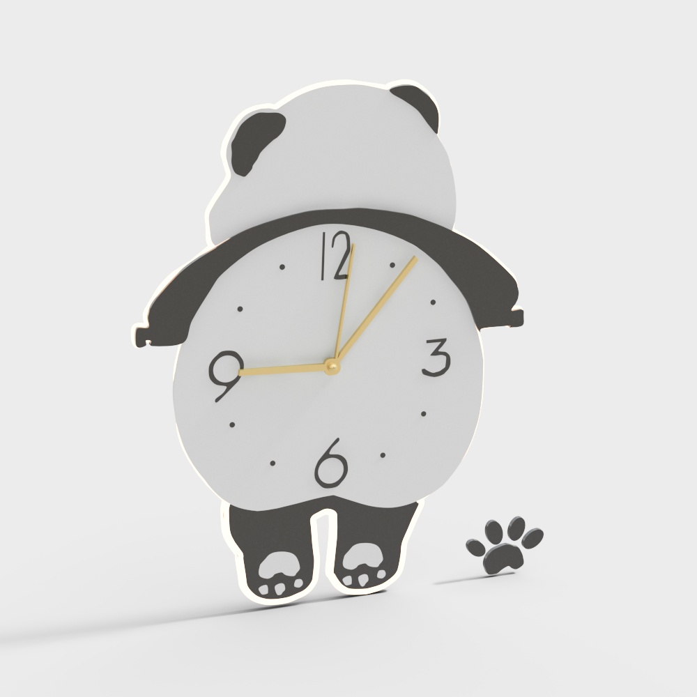 モダンな子供用装飾壁時計