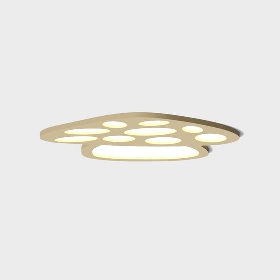 Stunning Ceiling Light 3D model for Modern Interiors