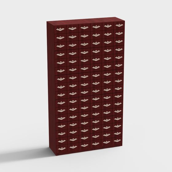 中醫診所草藥櫃風格二