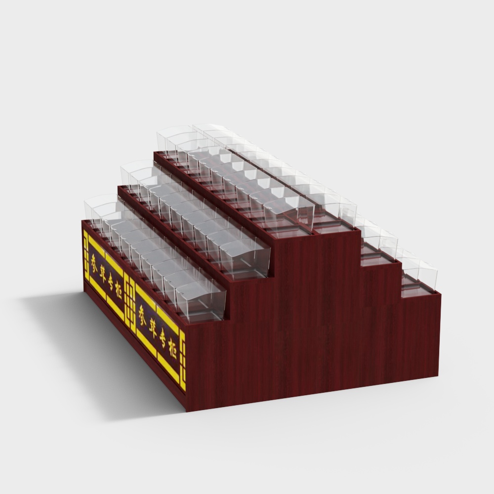 伝統中医学薬局ディスプレイキャビネット