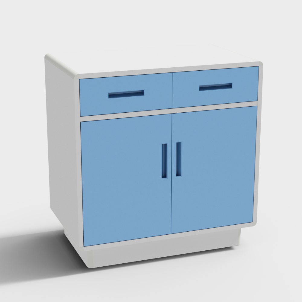 Modern Hospital Dressing Room Pharmacy Medicine Cabinet Low Cabinet