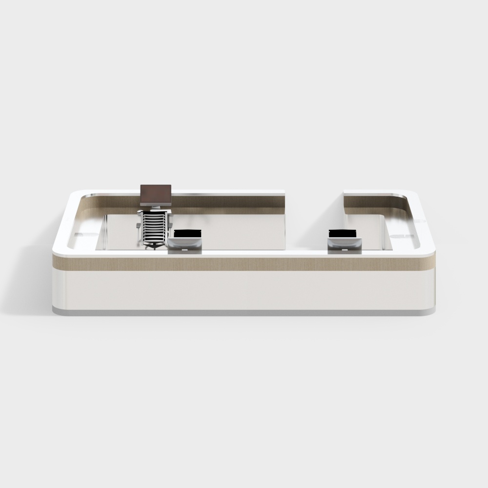 Low Poly Modern Sink 3D model