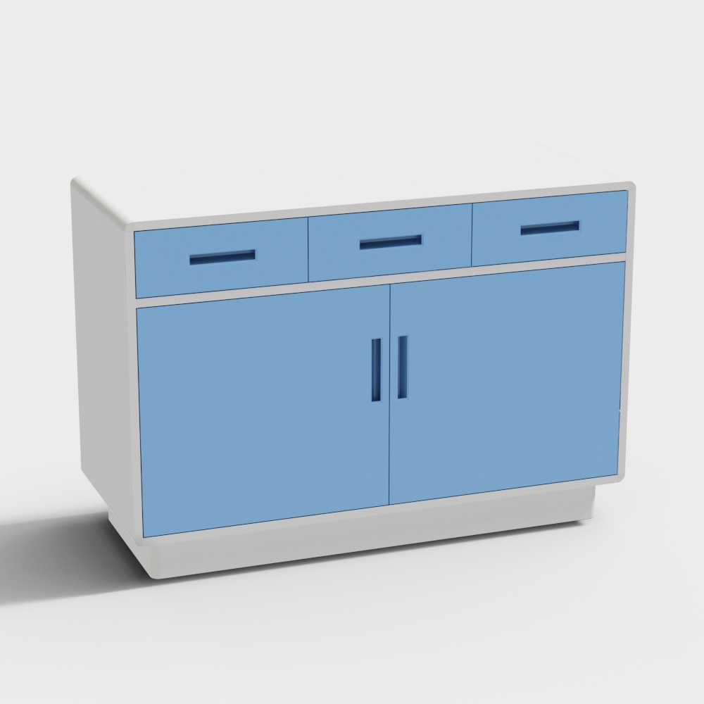 Modern Hospital Dressing Room Pharmacy Medicine Cabinet Low Cabinet Large