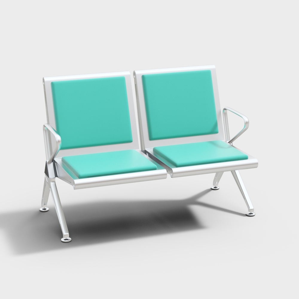 Panchina Ospedaliera Moderna per Due Persone