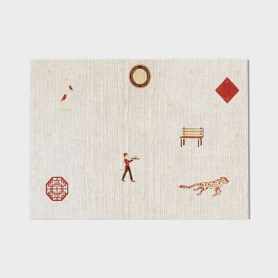 Dreamy Park Low-Poly 3D Model