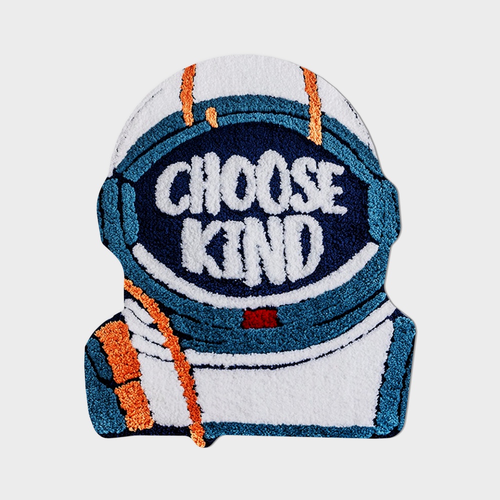 Modern children's astronaut carpet