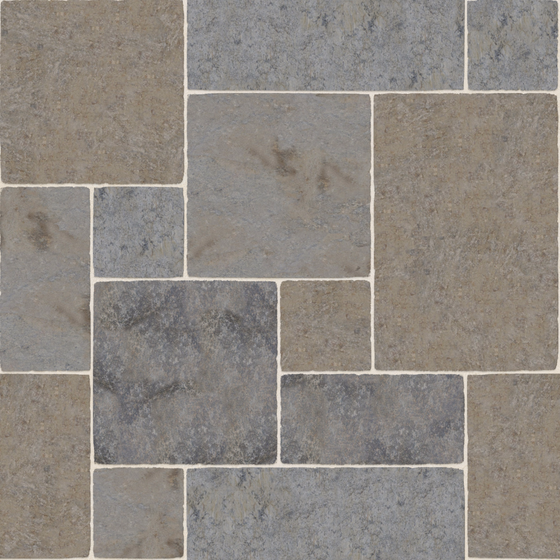 Gray Lime Stone Wall Tile 3D Model