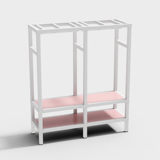 Urban Window Display Stand 3D model