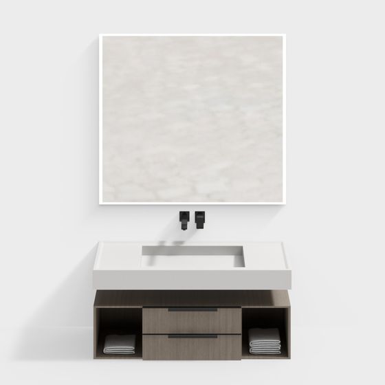 современный умывальник