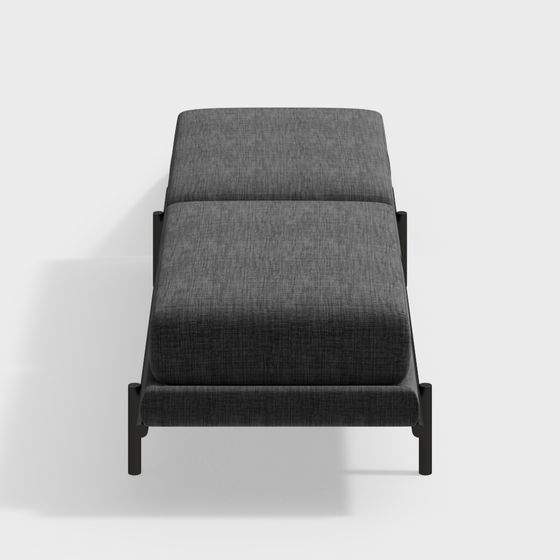 Urban Lounge Chair 3D model for Modern Spaces