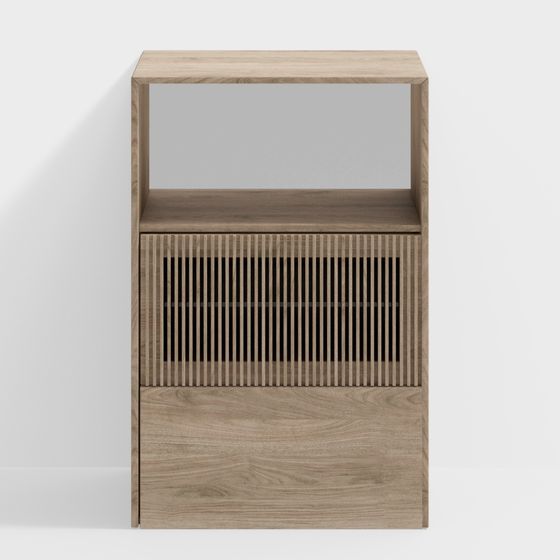 City Window Cabinet 3D model for Modern Interiors