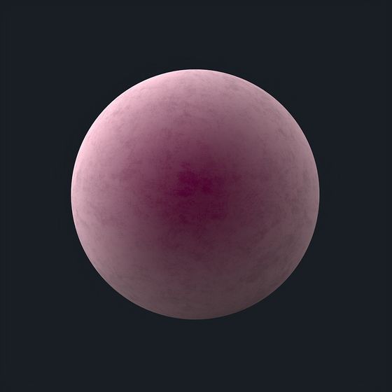 Pink KS PBR Material 3D Model