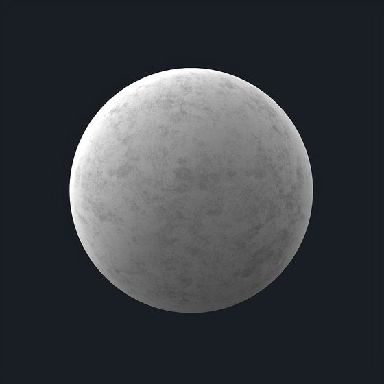 Sophisticated Gray KS Velvet 28 Shape 3D Model in PBR Material