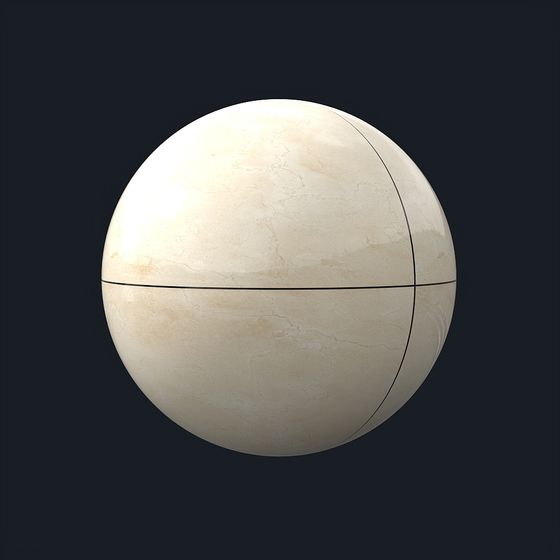 Golden KS Floor Tile Shape with PBR Texture