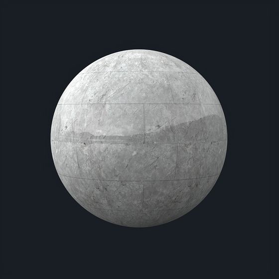 Gray PBR KS Floor Tile 3D Model