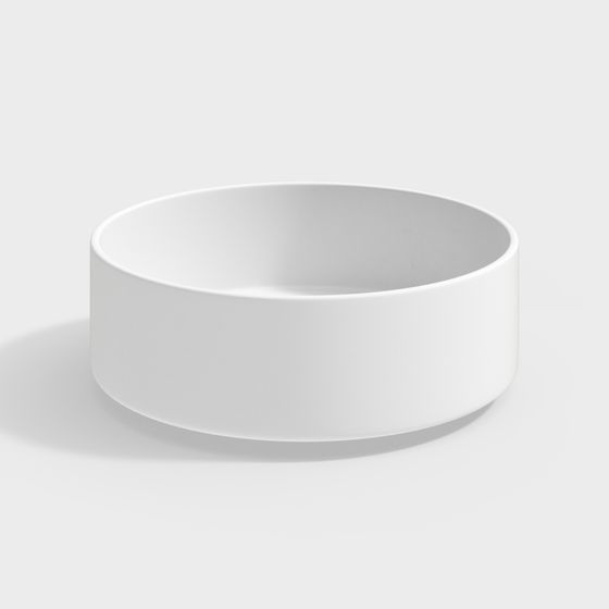 Sleek Modern Bowl 3D model