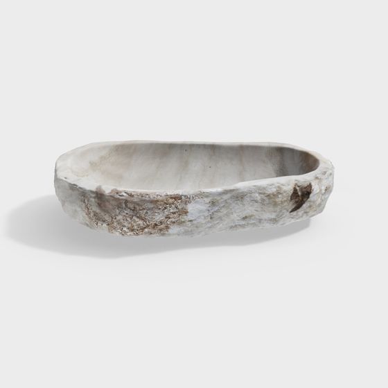 Rock Sink 3D model - Natural Elegance for Modern Spaces