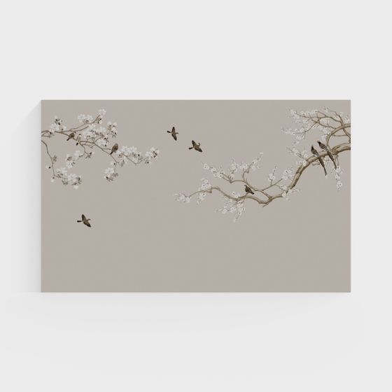 Spring Blossom 3D model for Natural Environments