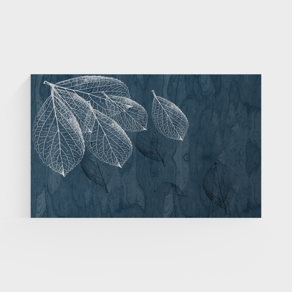 Ireland Wall Fabric Embroidery Background Wall - Modern Light Luxury European Style Leaf Mural Hard Package - Suitable for Hotels, Villas, Clubs, Tea Houses, Restaurants, Homestays, Living Rooms, Bedrooms, and Studies