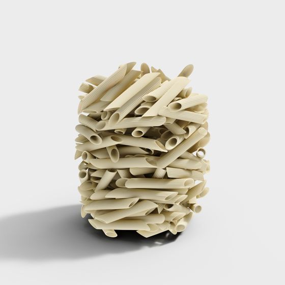 Pasta Stack 3D model