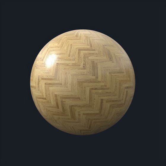 Herringbone Floor - Matte - 3