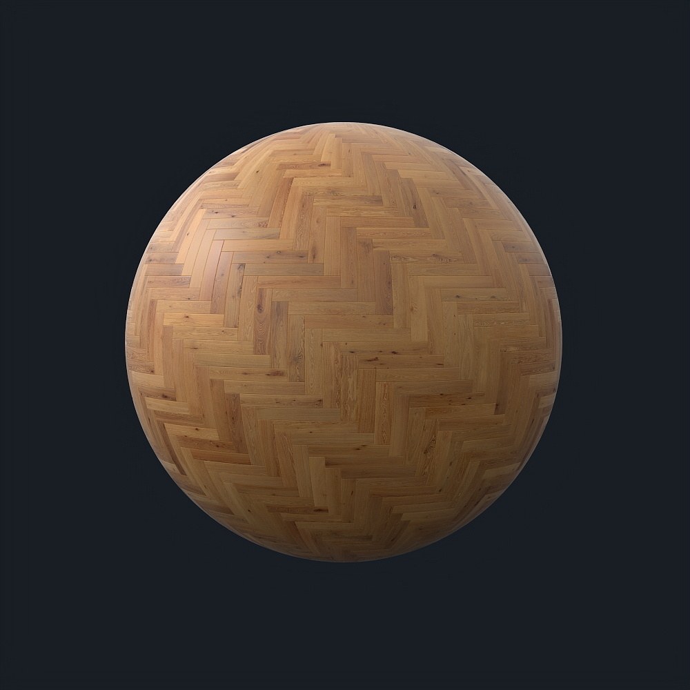 Herringbone Floor - Matte - 64