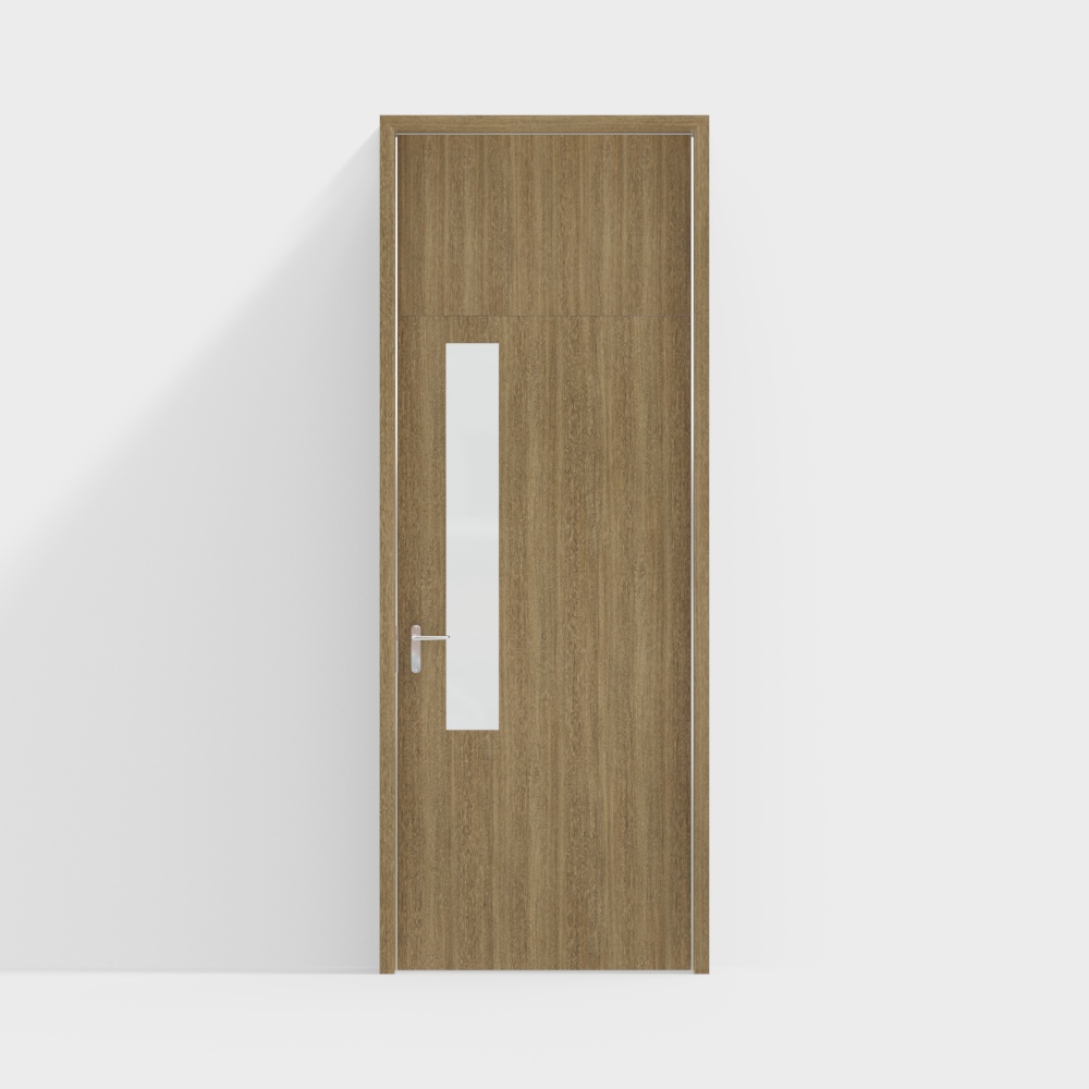 Modern Hospital Clinic Wooden Door