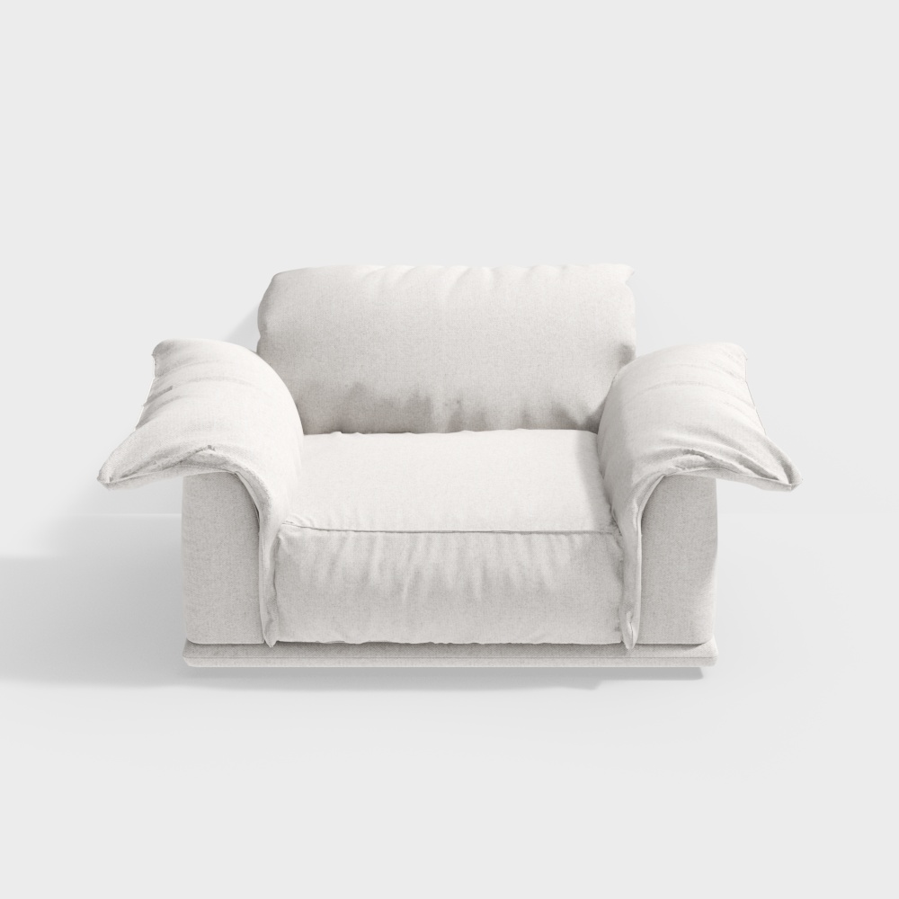 DC-03-Sandalwood Single Sofa