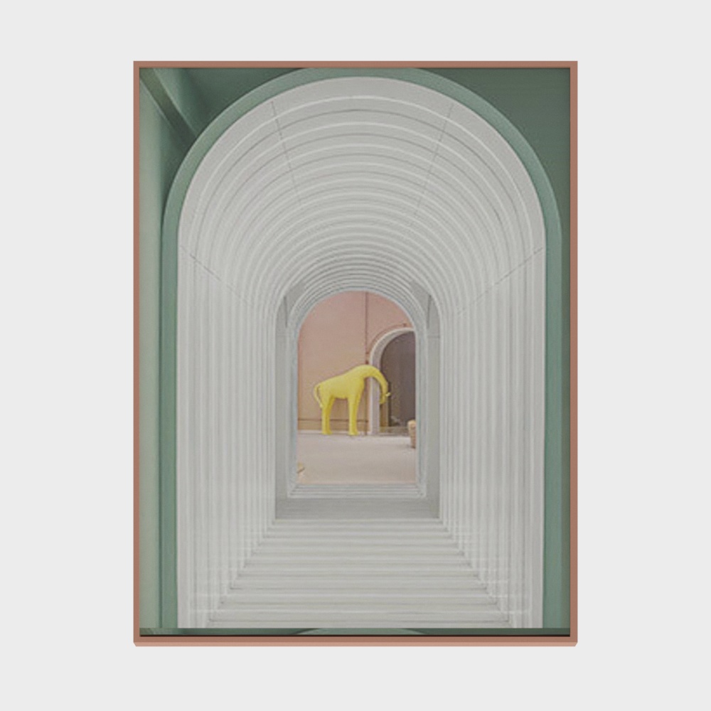 Decorative Paintings in the Children's Clinic of a Modern Hospital