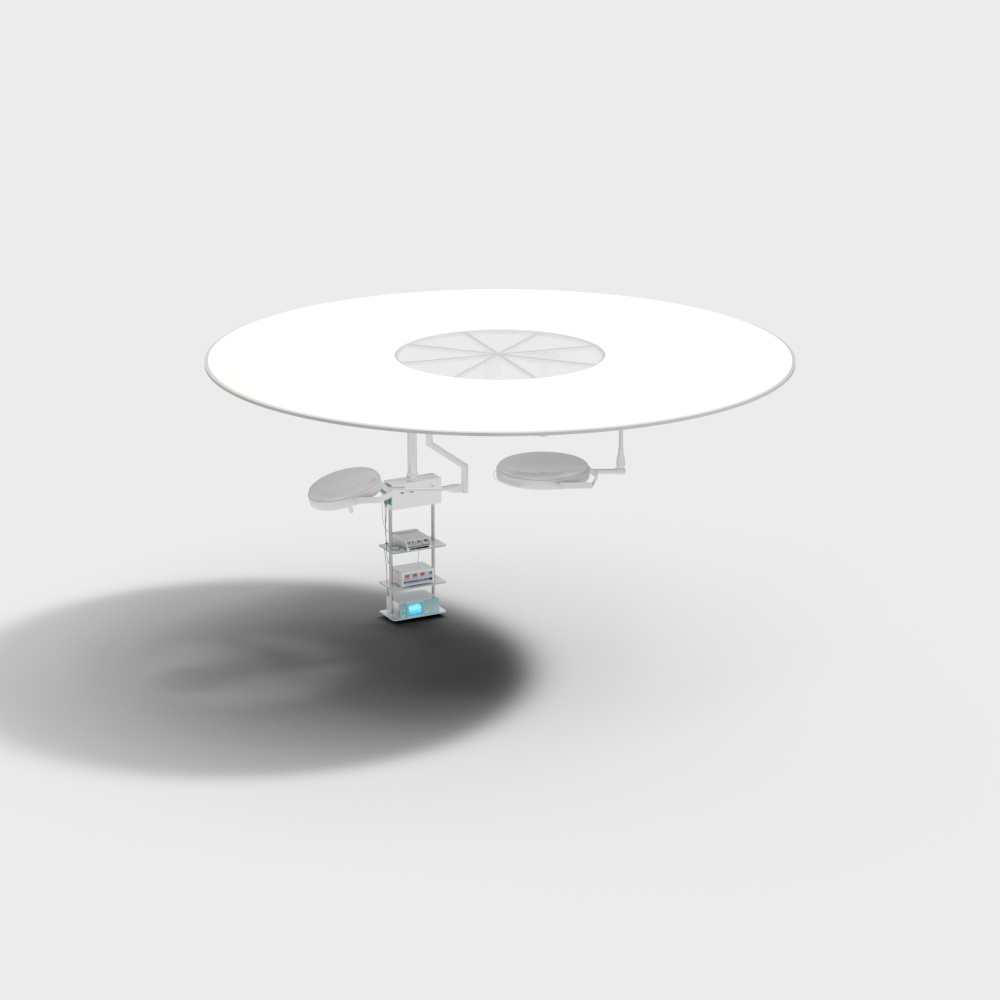 Modern Hospital Operating Room Ceiling and Lighting Equipment