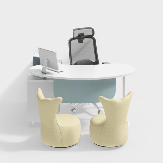 Office Oasis 3D model