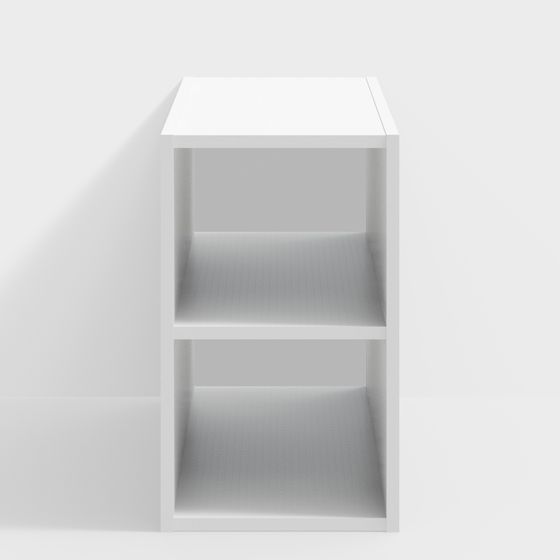 Minimalist Modern Bookshelf 3D model