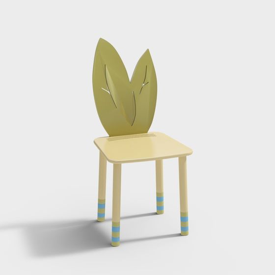 Leaf Chair 3D model: Nature-Inspired Design
