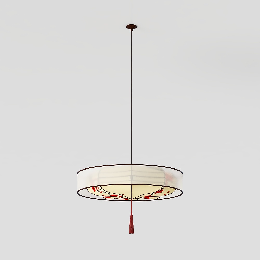 伝統的な中国式薬局のシャンデリア