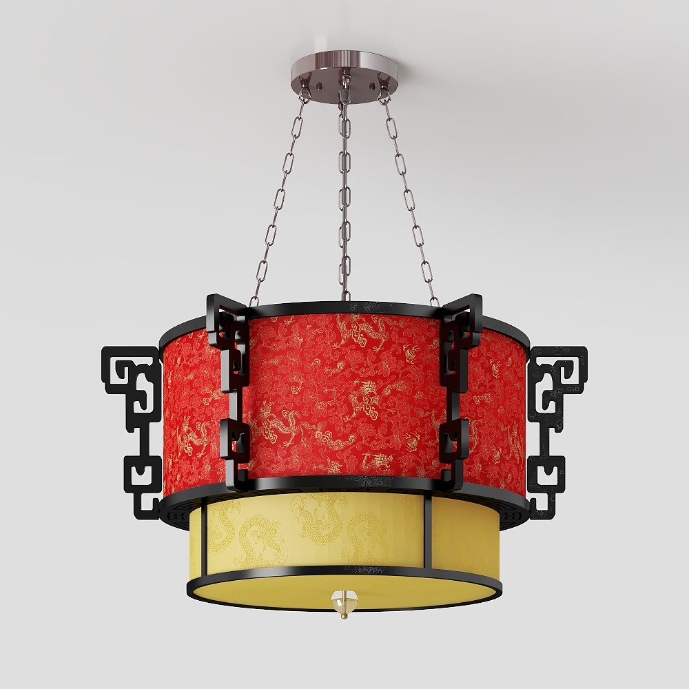 전통 중국 의학 클리닉 약국 중국 스타일 샹들리에