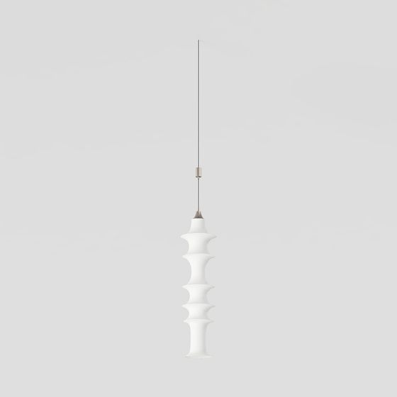 Layered Pendant Light 3D model