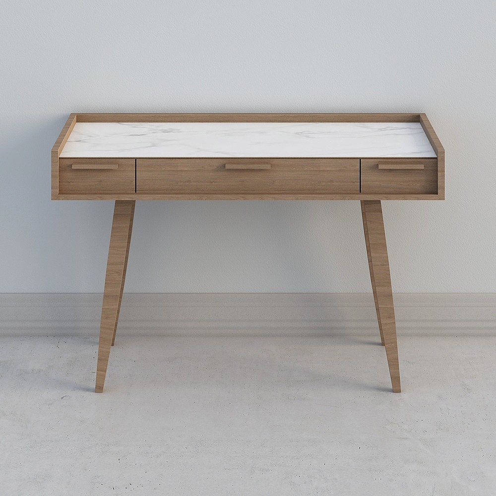 Study Table (Breda Dark Wood) 1