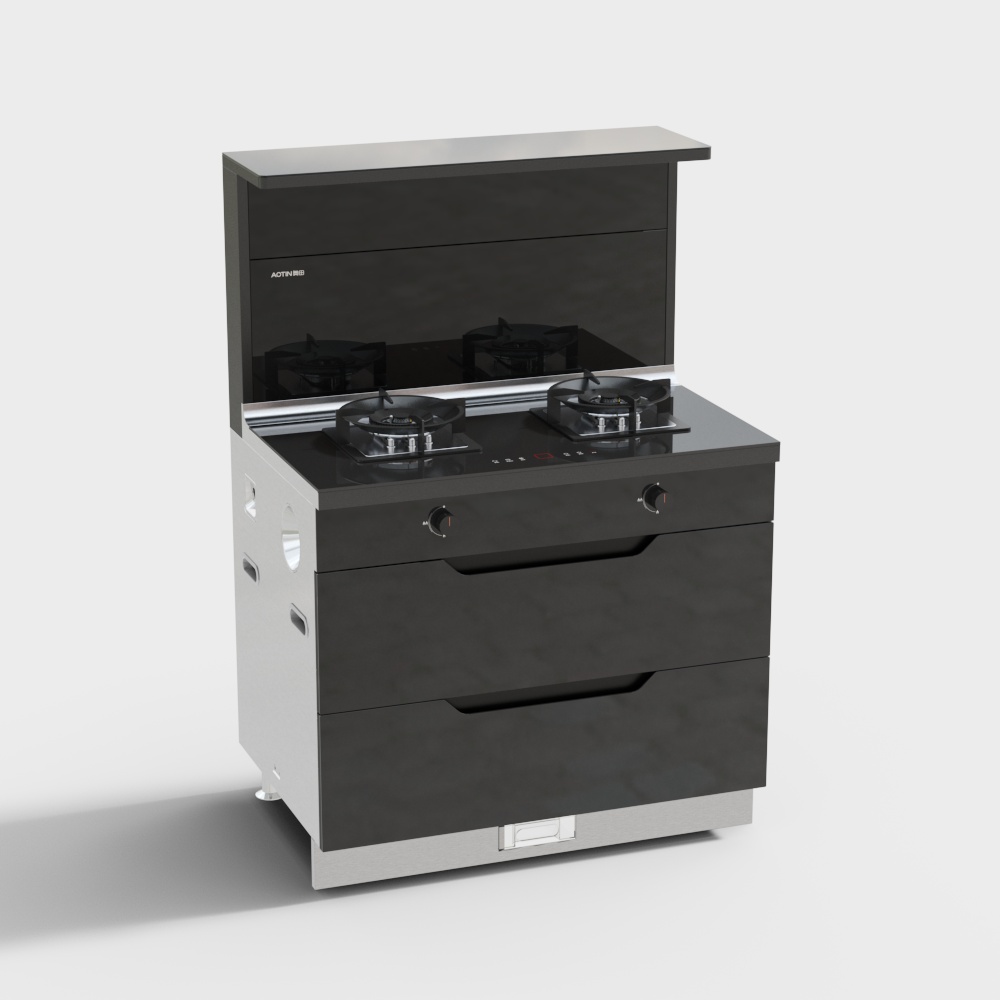 Piano cottura integrato Aotin Okita - 90A3