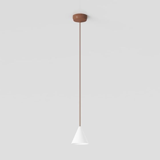 Sleek Pendant Light 3D model for Contemporary Spaces