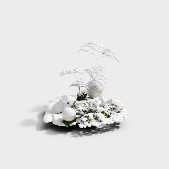 Thảm thực vật cảnh tuyết