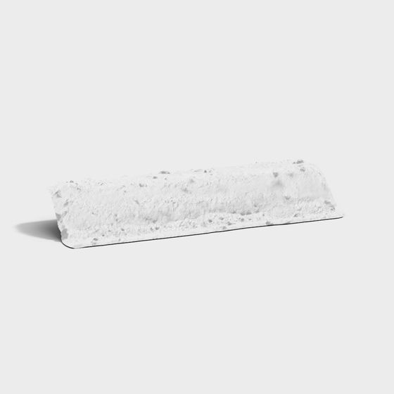 Realistic Snow Roll 3D model