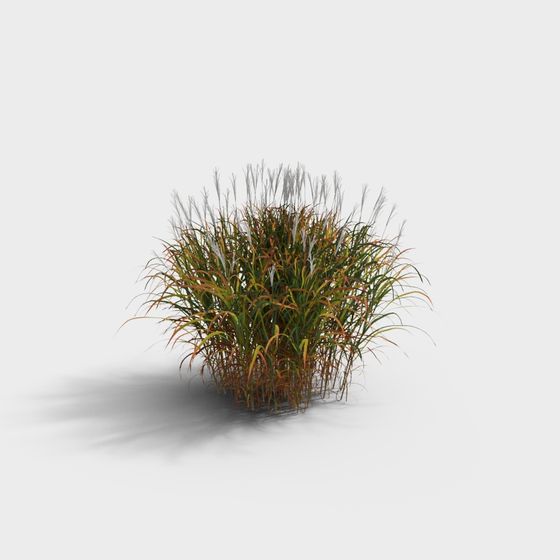 Realistic Grass Patch 3D model for Creative Projects