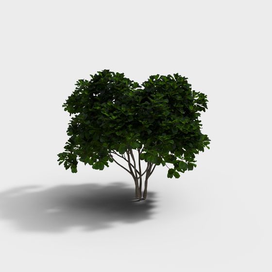 Forest Guardian 3D Model - Low Poly Tree Design