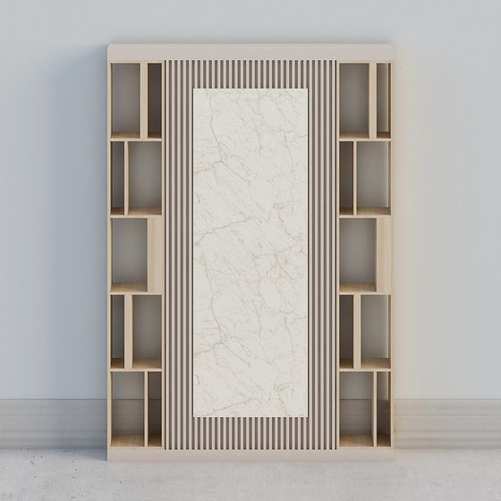 Urban Bookshelf 3D model