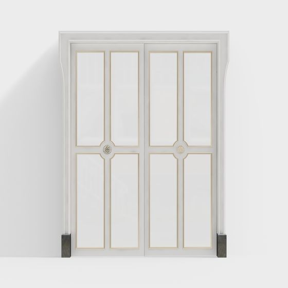 Elegant Door 3D model
