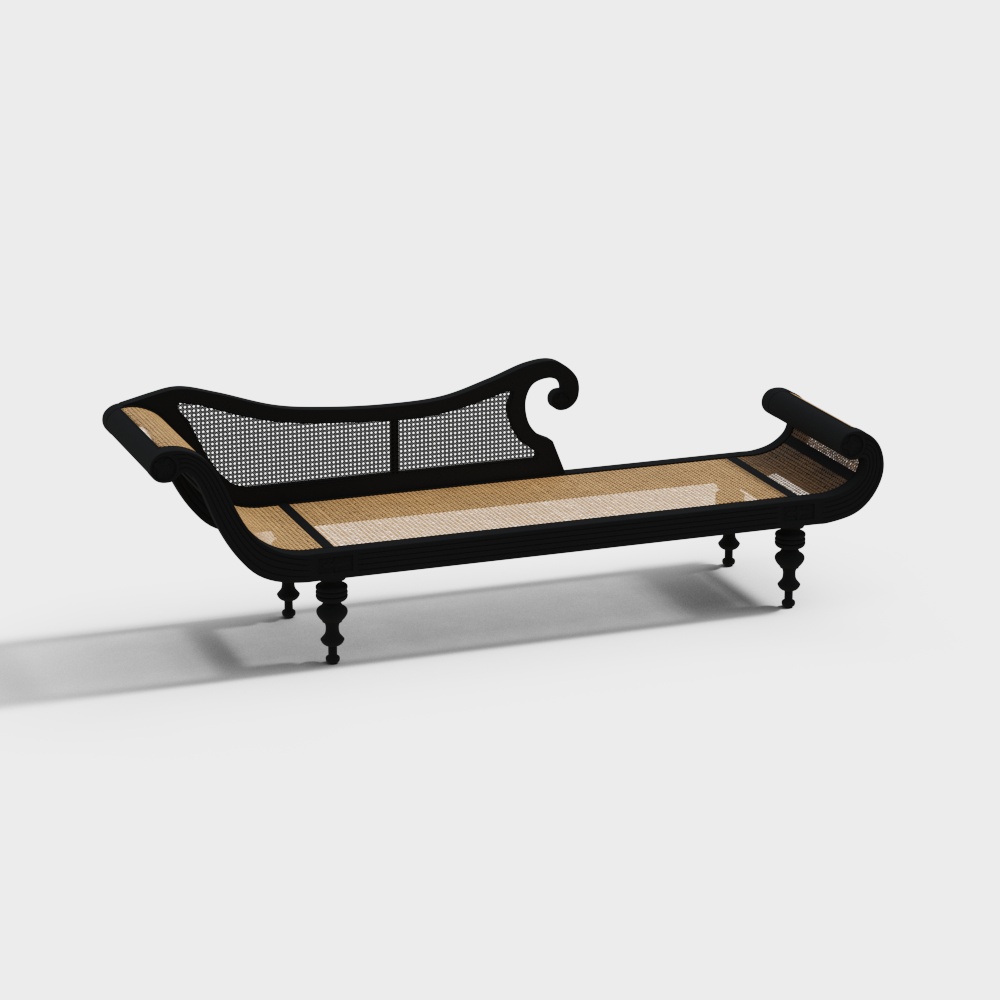 Ghế băng Indochine 02_ Vray 2019 của Nguyễn Minh Khoa