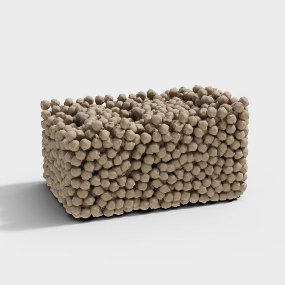 Fuzzy Cube 3D Model for Creative Projects