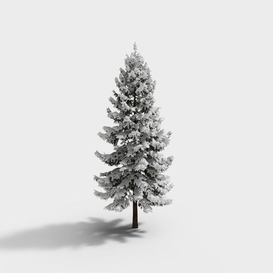 Realistic Christmas Tree 3D model