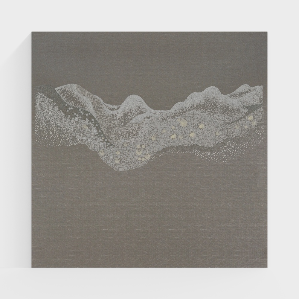 Ireland Wall Fabric Pure Embroidery Background Wall High-end Atmospheric Modern Chinese Hard Package Wall Painting - Beautiful Mountains and Rivers