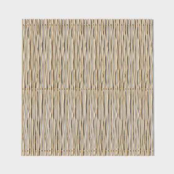 Bamboo Curtain 3D Model